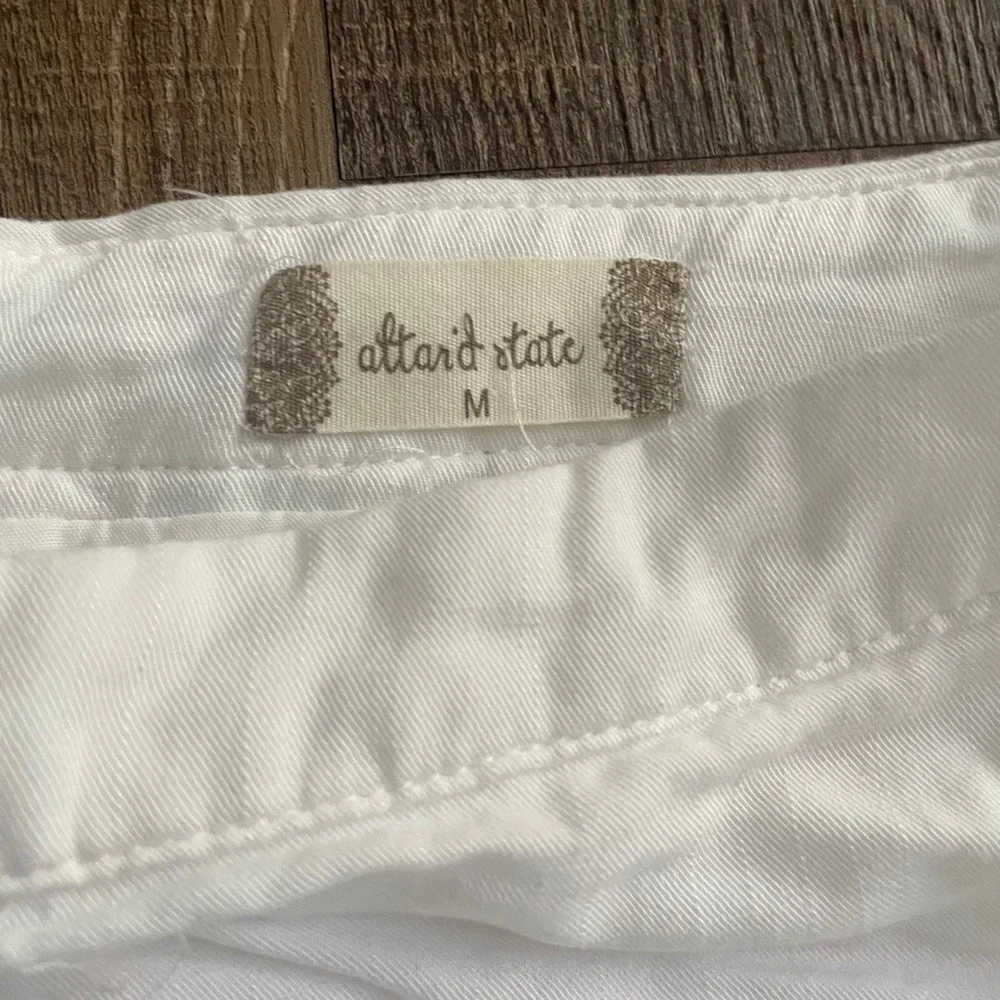 Altard State White Ruffle Skort Shorts‎ Skirt Women's Medium Cute